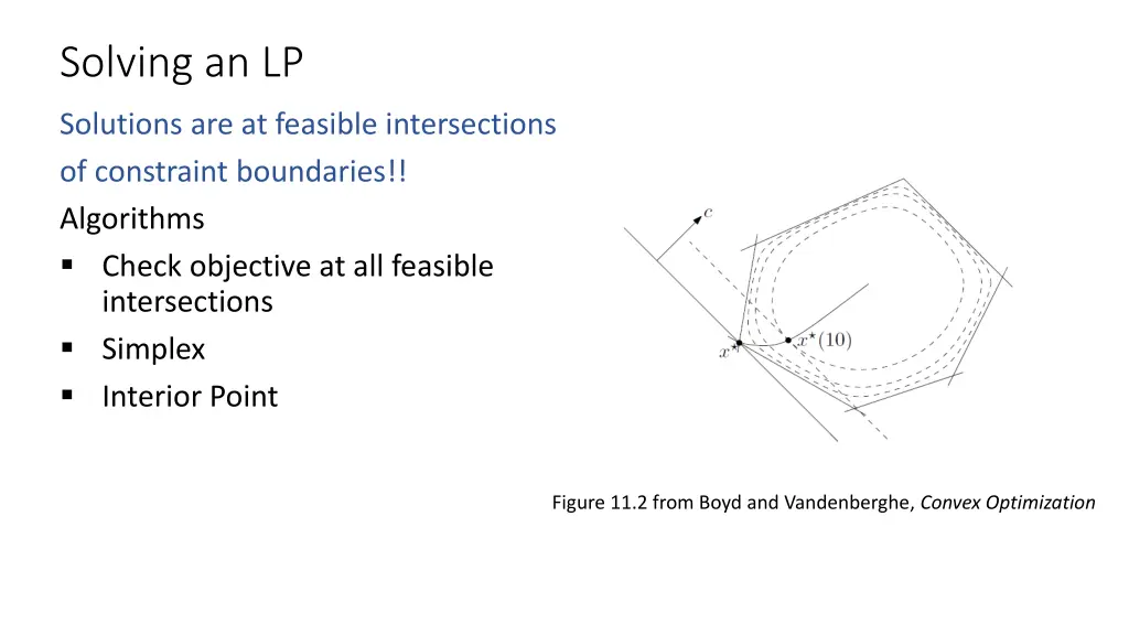 solving an lp 4