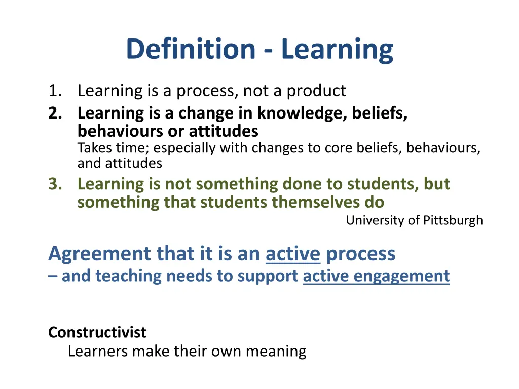 definition learning