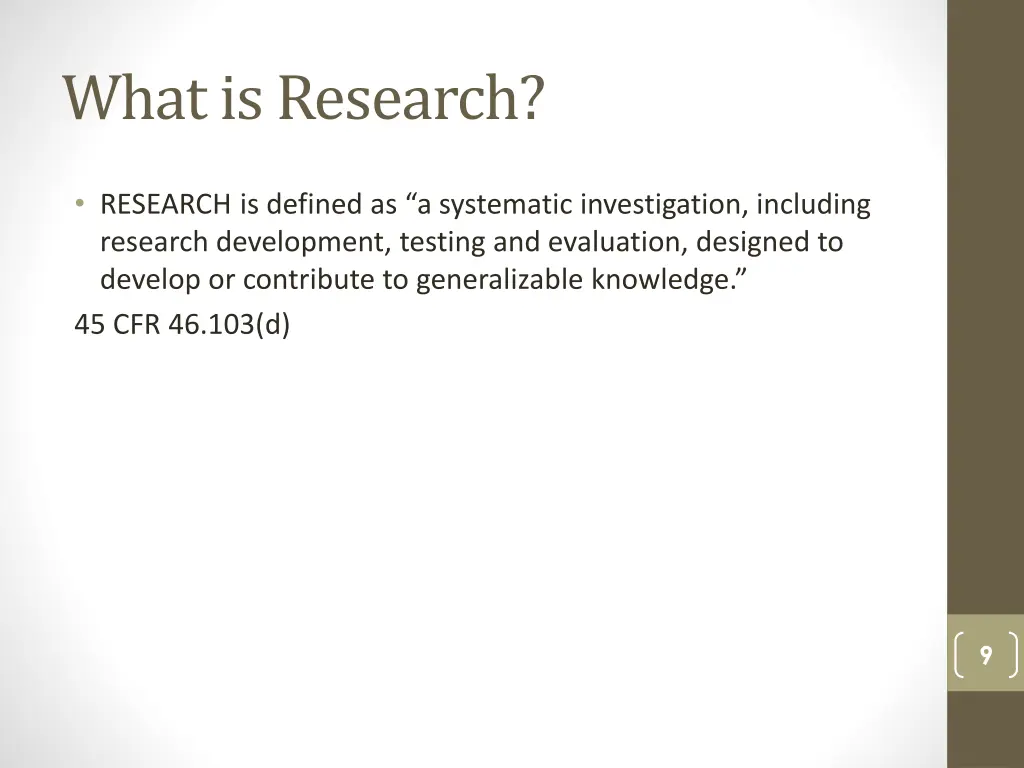 what is research