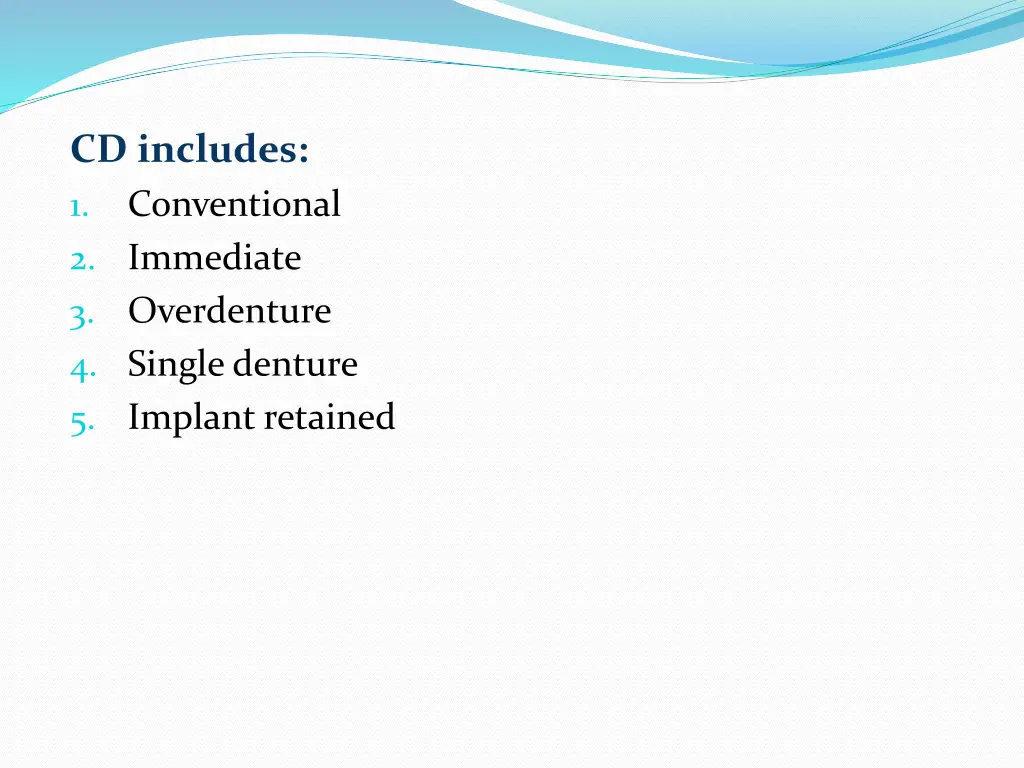 cd includes conventional 2 immediate