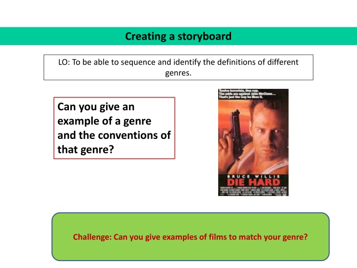 creating a storyboard