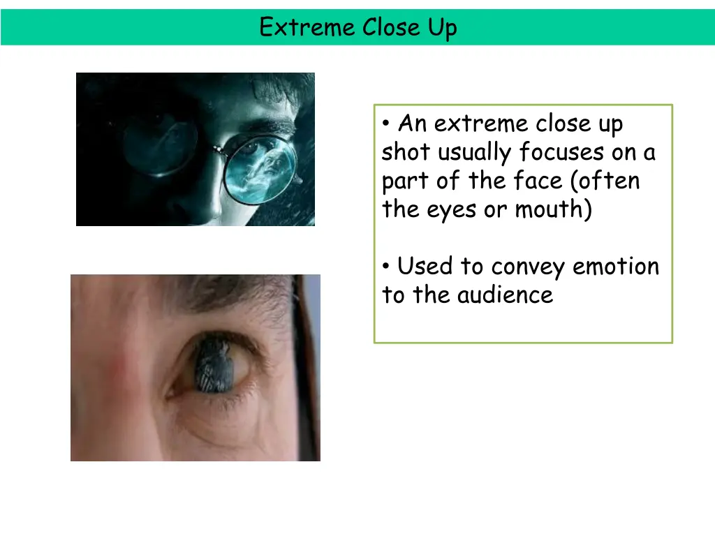 extreme close up