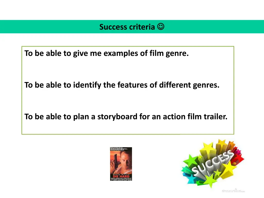 success criteria 1