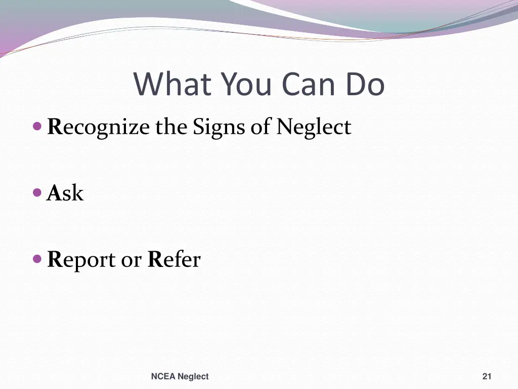 what you can do