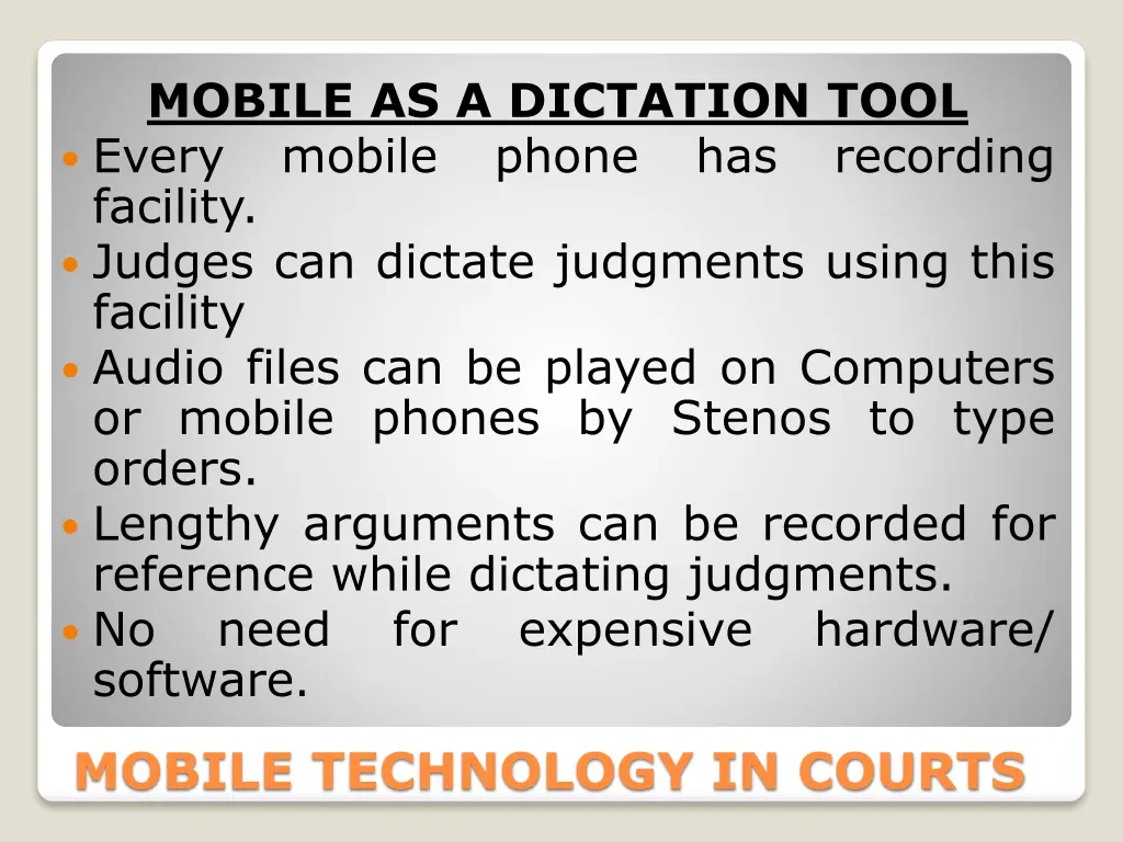 mobile as a dictation tool every mobile phone