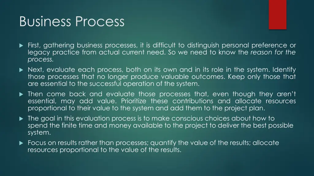 business process
