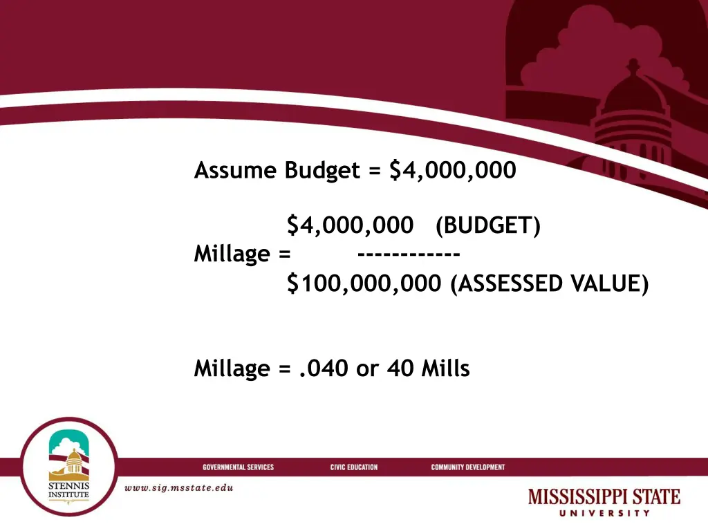 assume budget 4 000 000 2