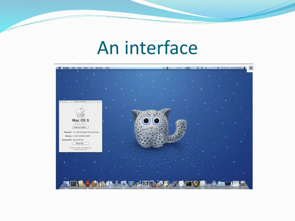 an interface 1
