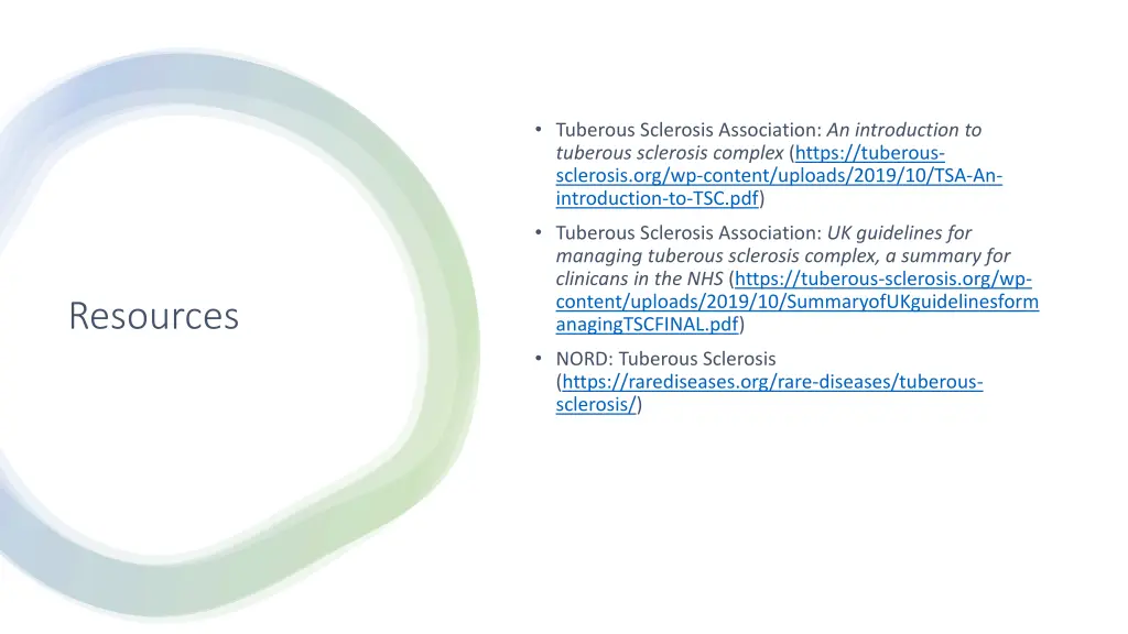 tuberous sclerosis association an introduction