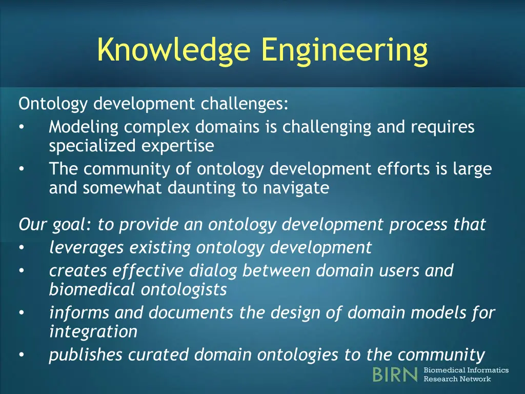 knowledge engineering