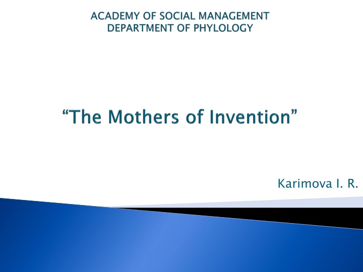 karimova i r