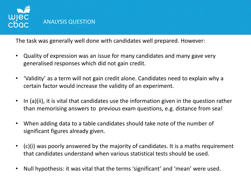 analysis question