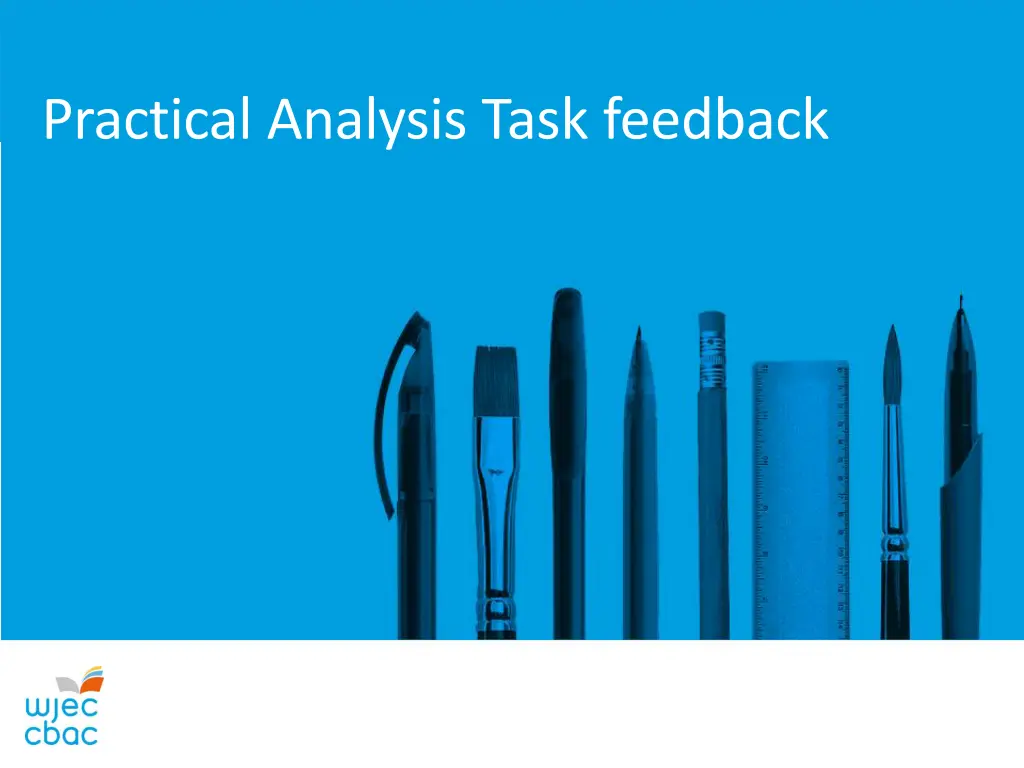 practical analysis task feedback