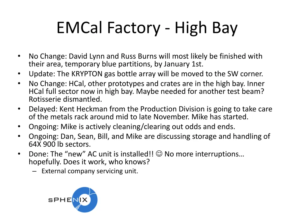 emcal factory high bay
