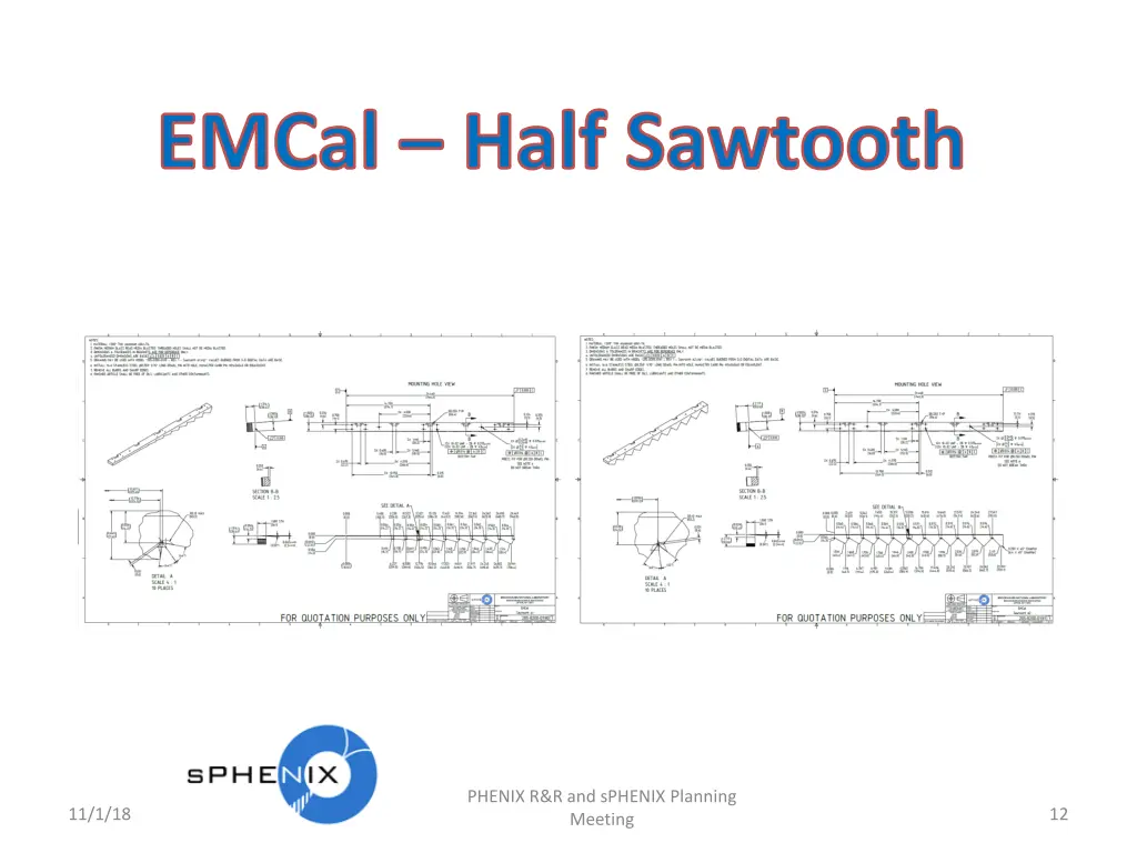 emcal half sawtooth