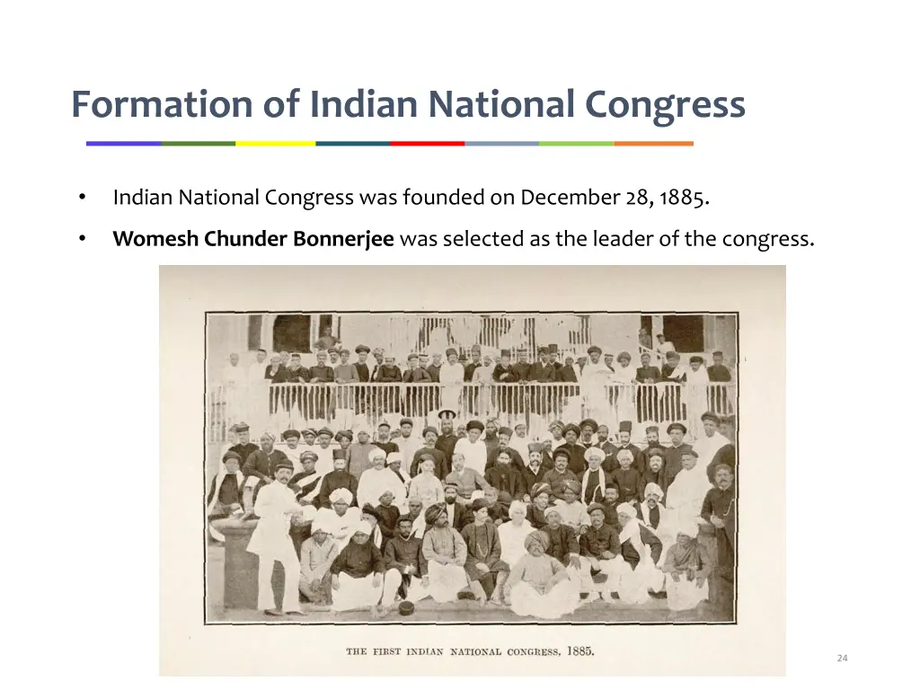 formation of indian national congress