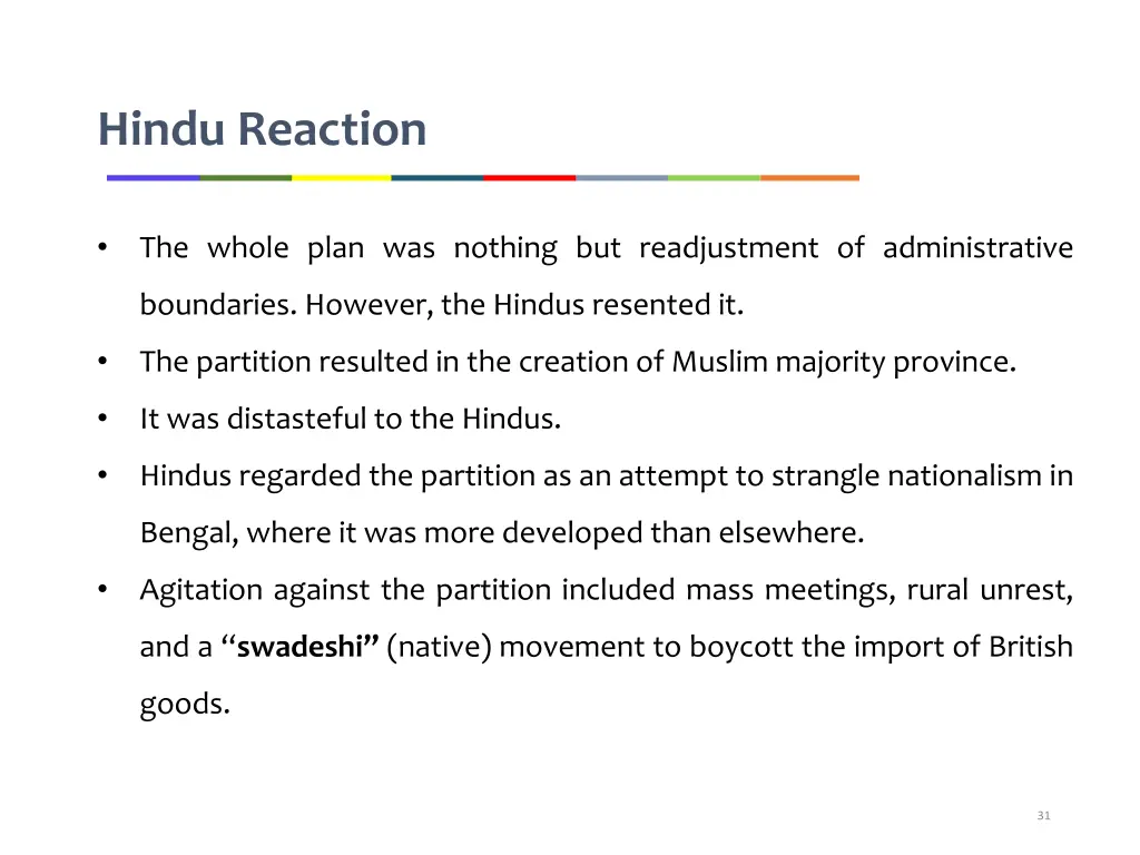 hindu reaction