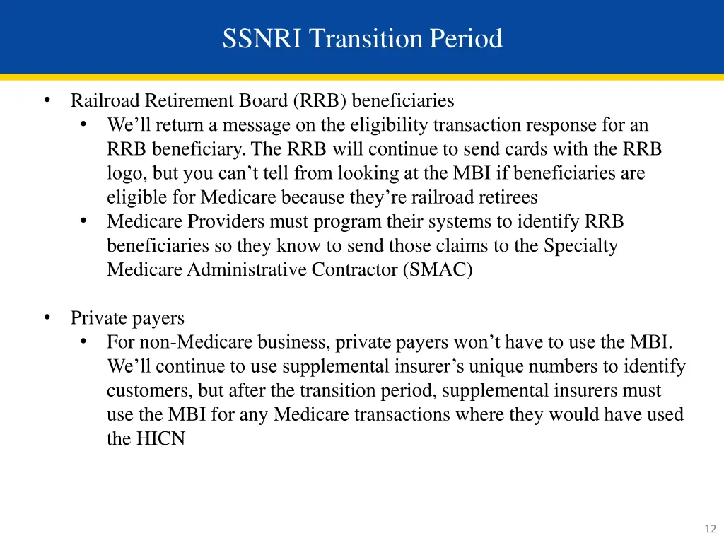 ssnri transition period 2