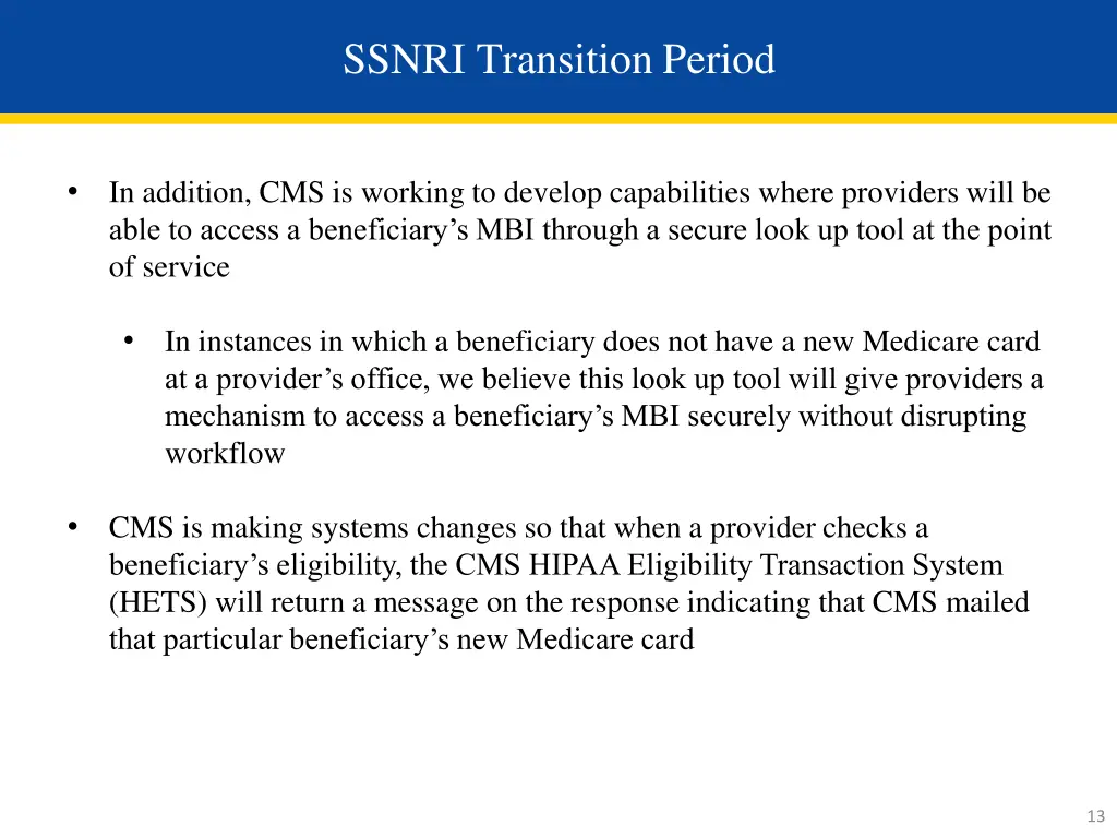 ssnri transition period 3