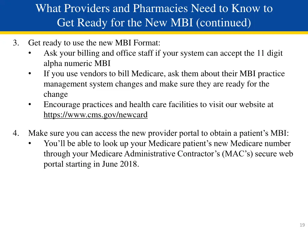 what providers and pharmacies need to know 1