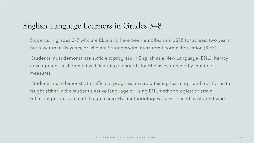 english language learners in grades 3 8