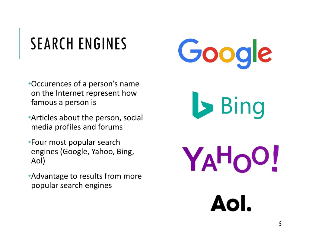 search engines
