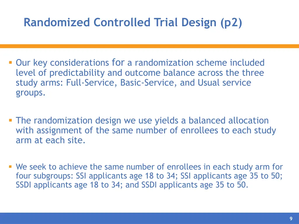randomized controlled trial design p2