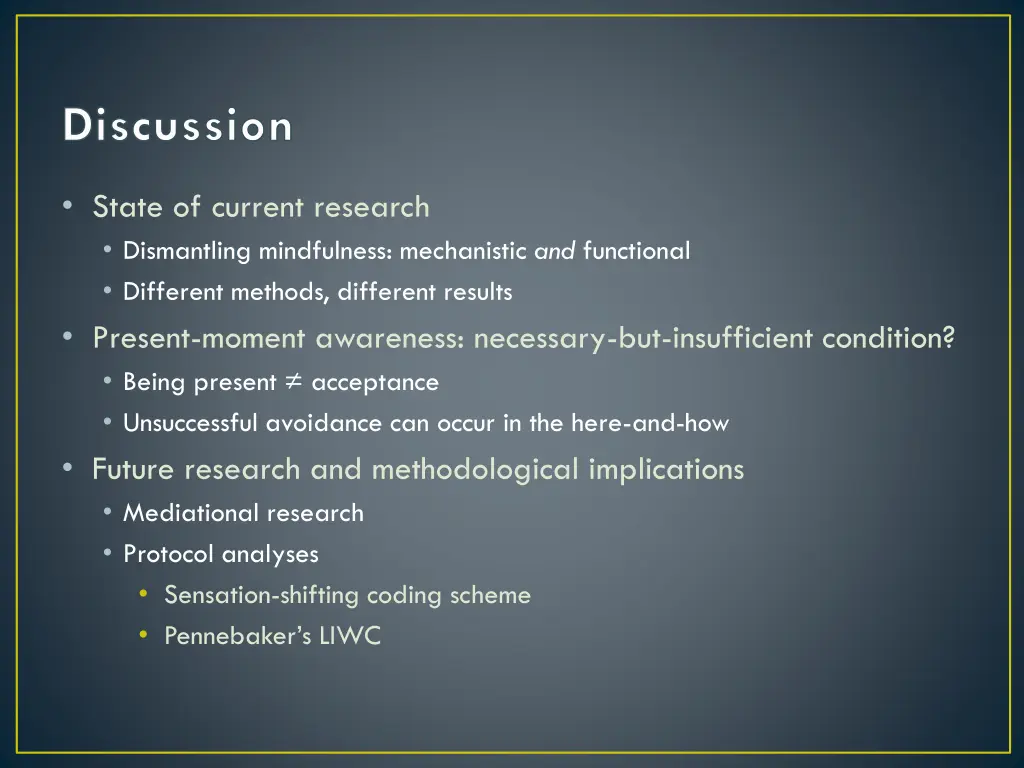 discussion