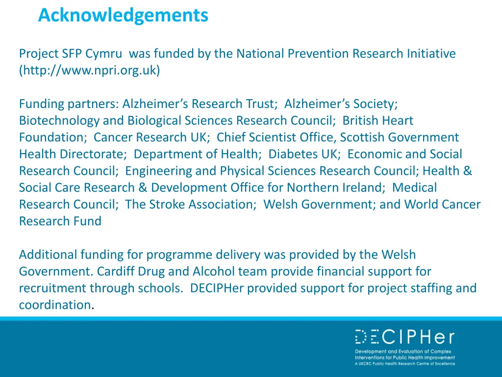 acknowledgements