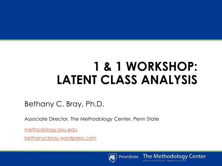 1 1 workshop latent class analysis