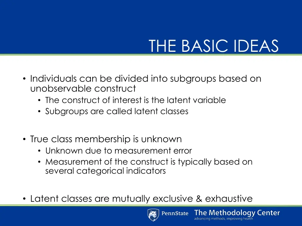 the basic ideas 2