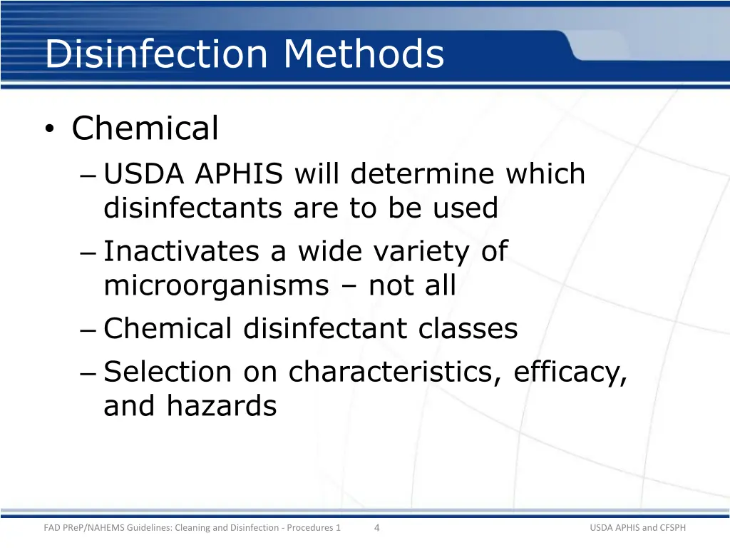 disinfection methods 1