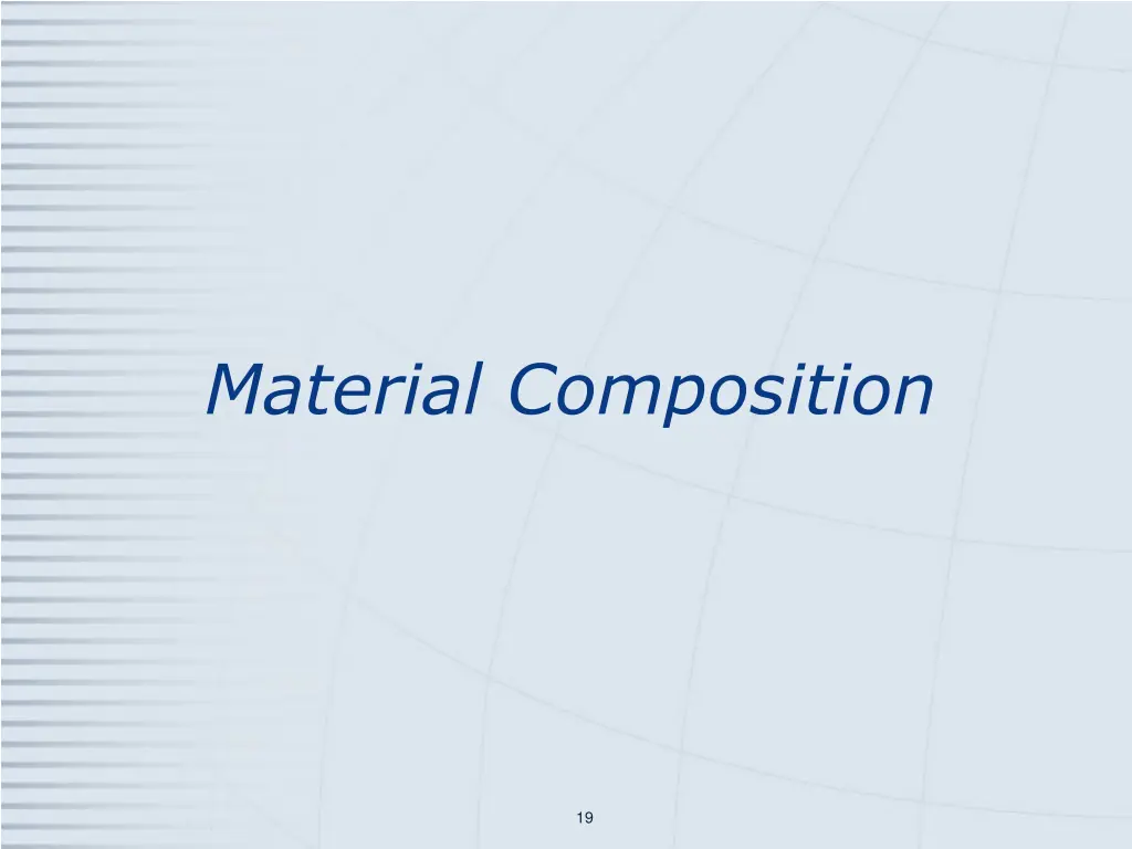 material composition