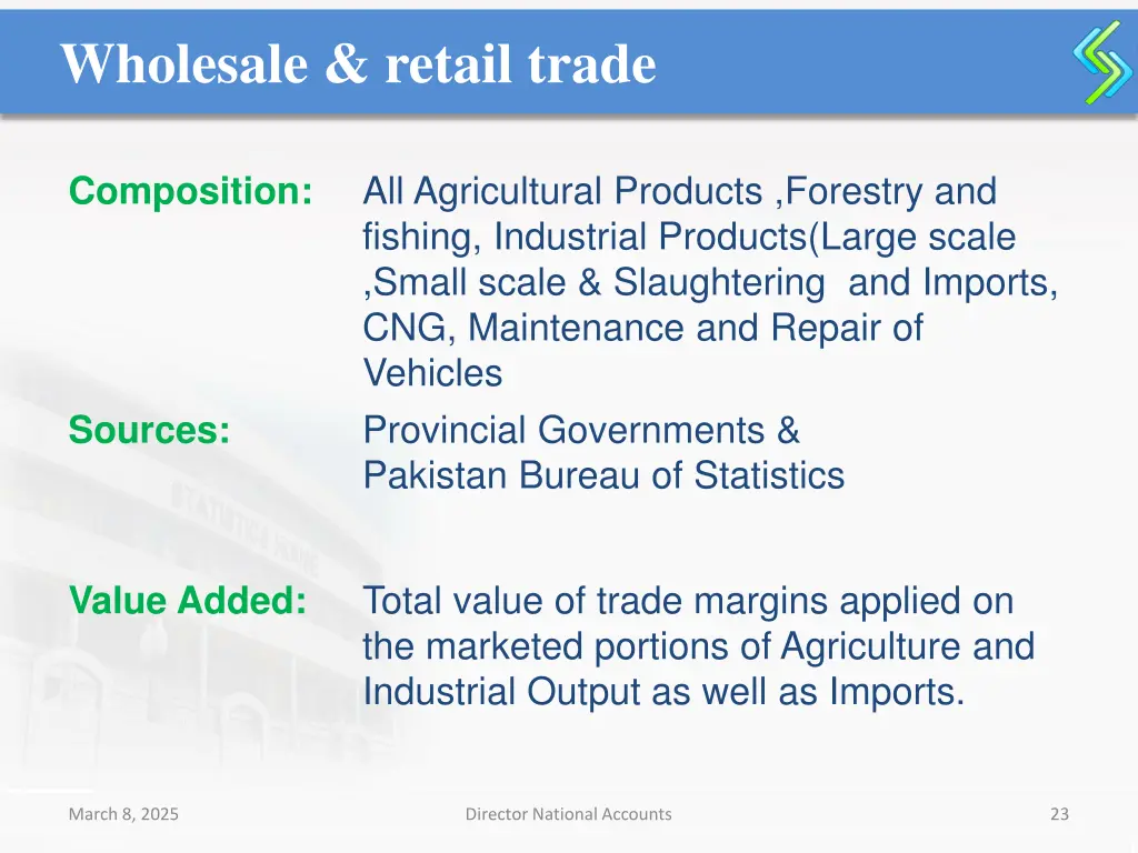 wholesale retail trade