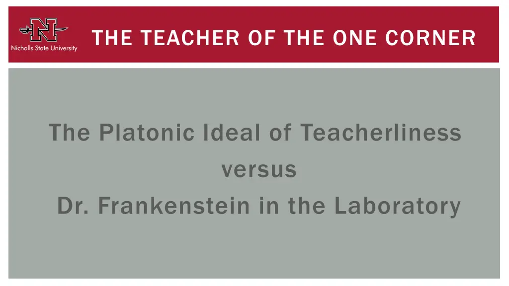 the teacher of the one corner 2