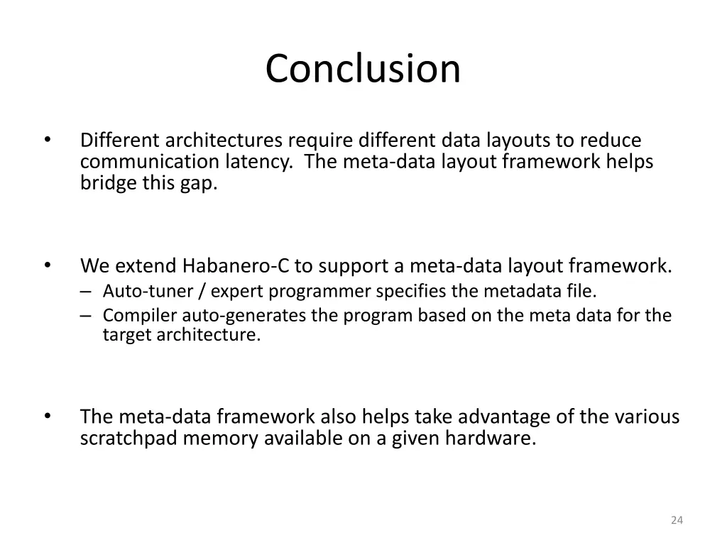 conclusion