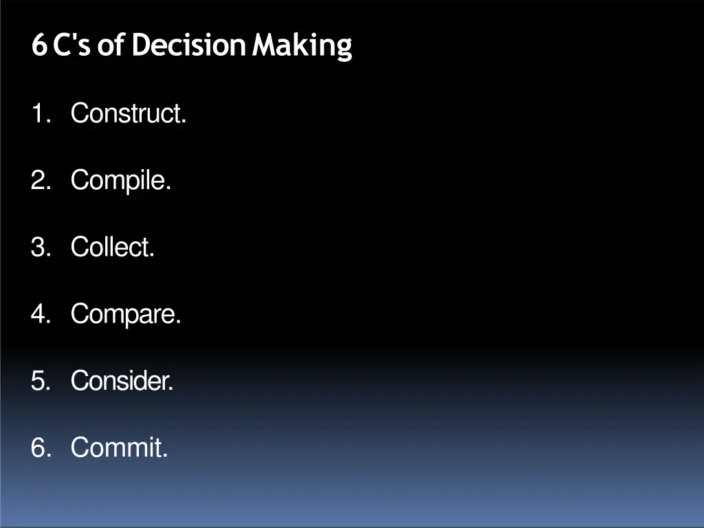 6c sofdecisionmaking