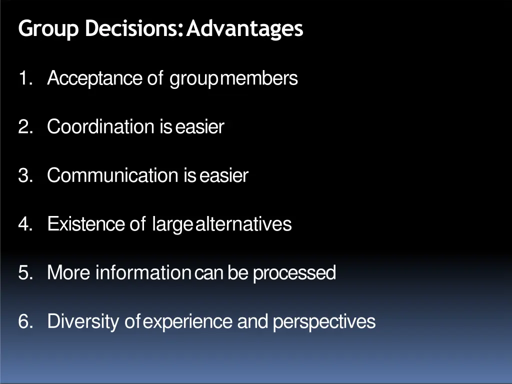 group decisions advantages