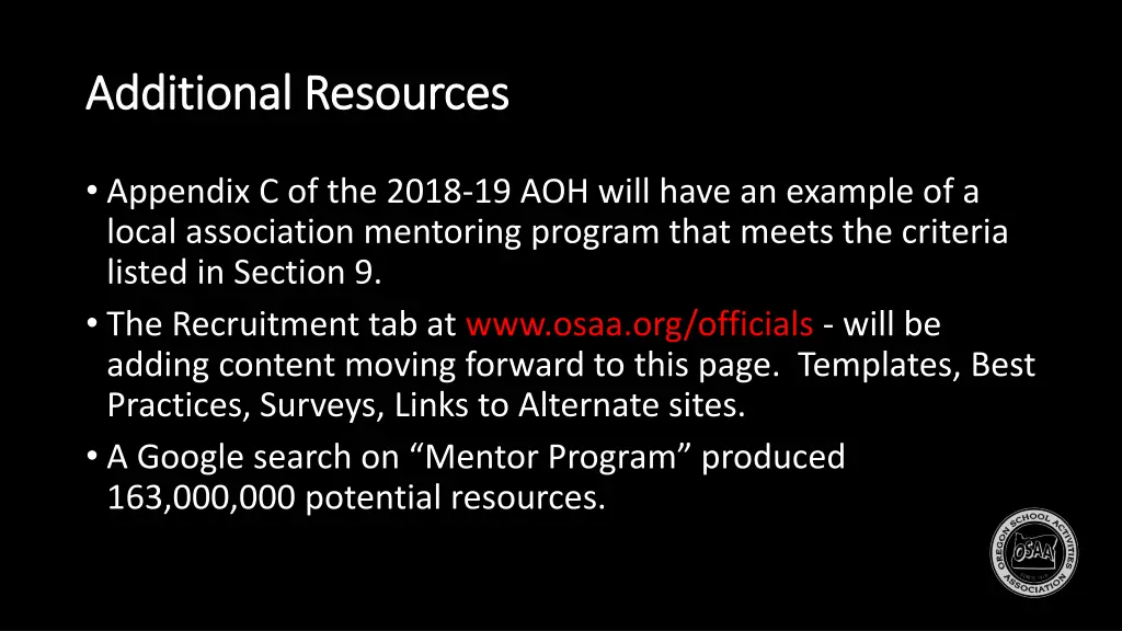 additional resources additional resources