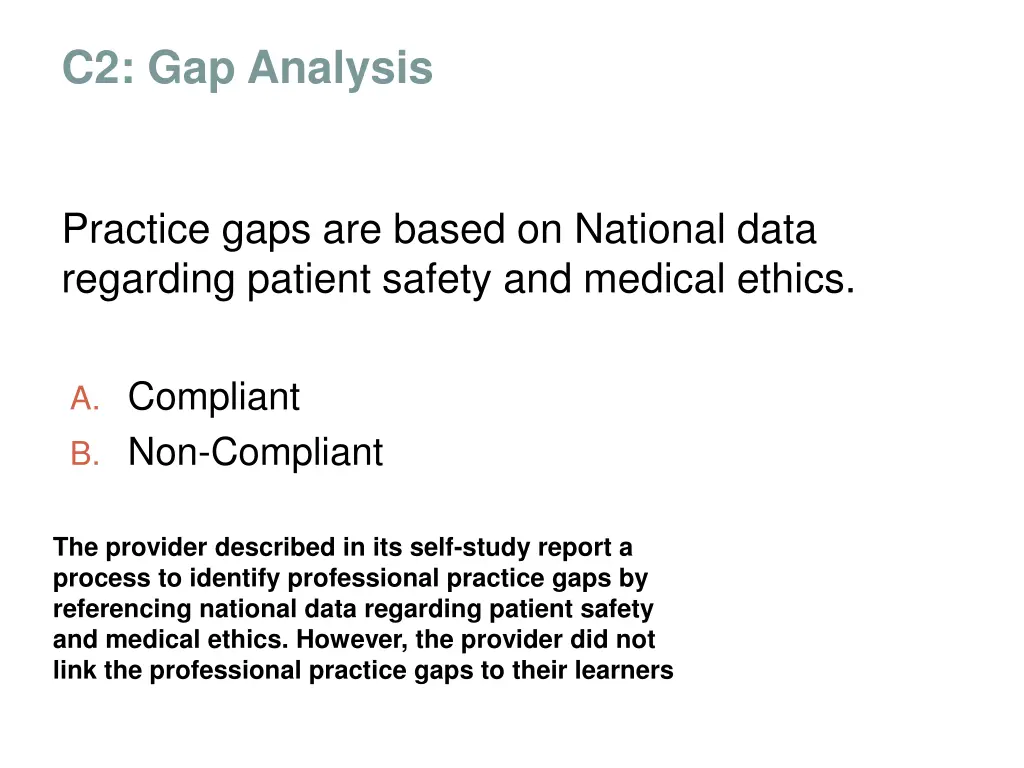 c2 gap analysis 1