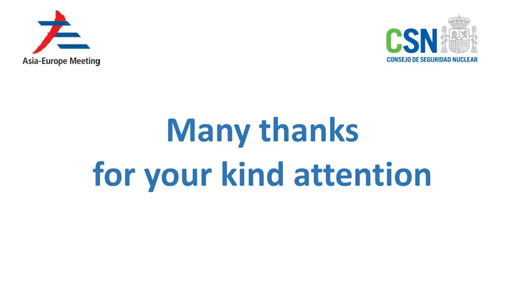 many thanks for your kind attention