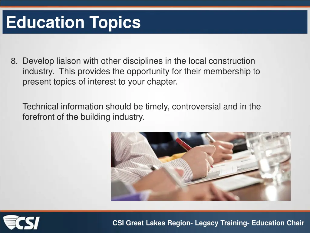 education topics 4