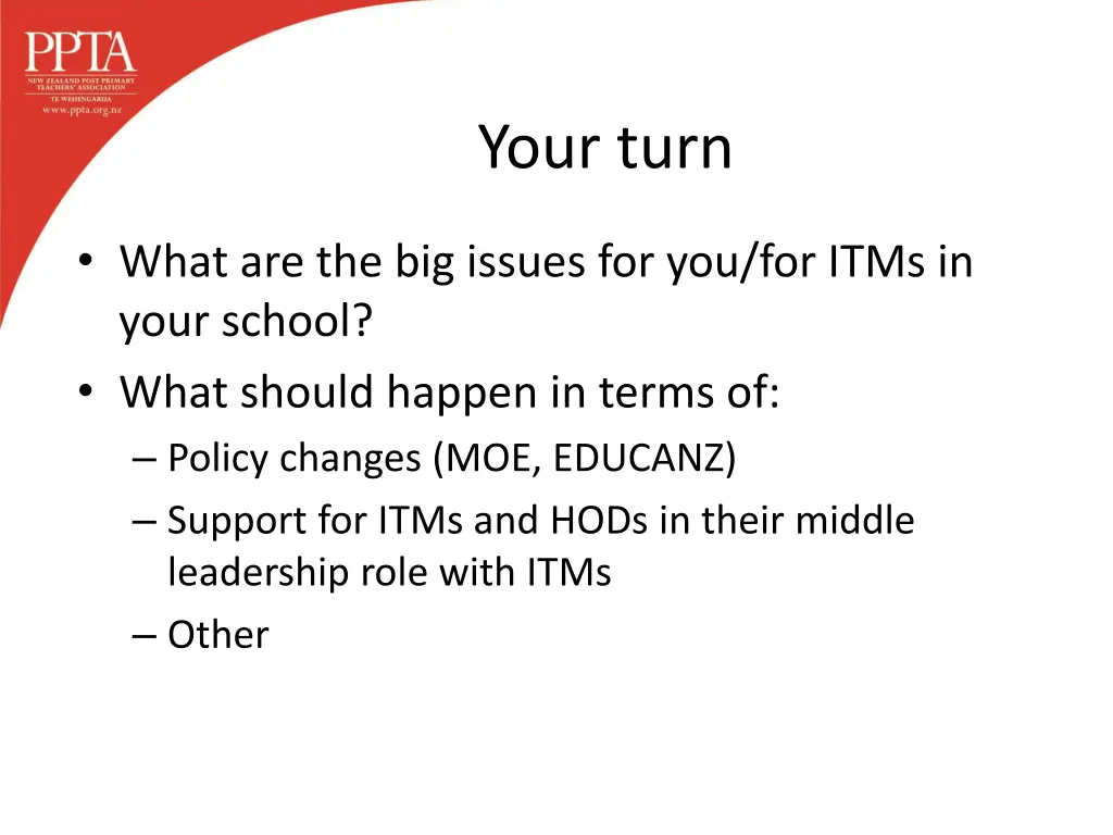 your turn