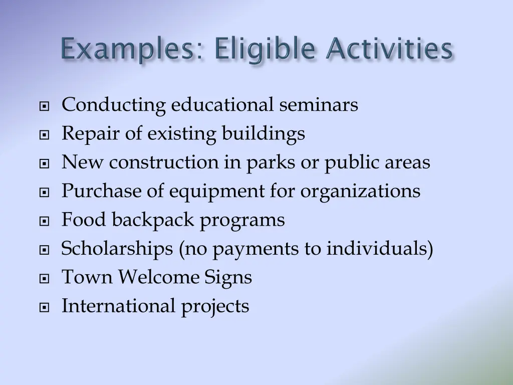 conducting educational seminars repair
