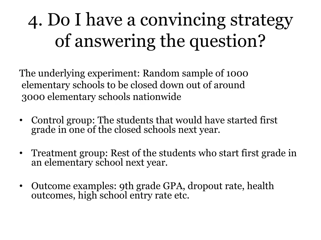 4 do i have a convincing strategy of answering
