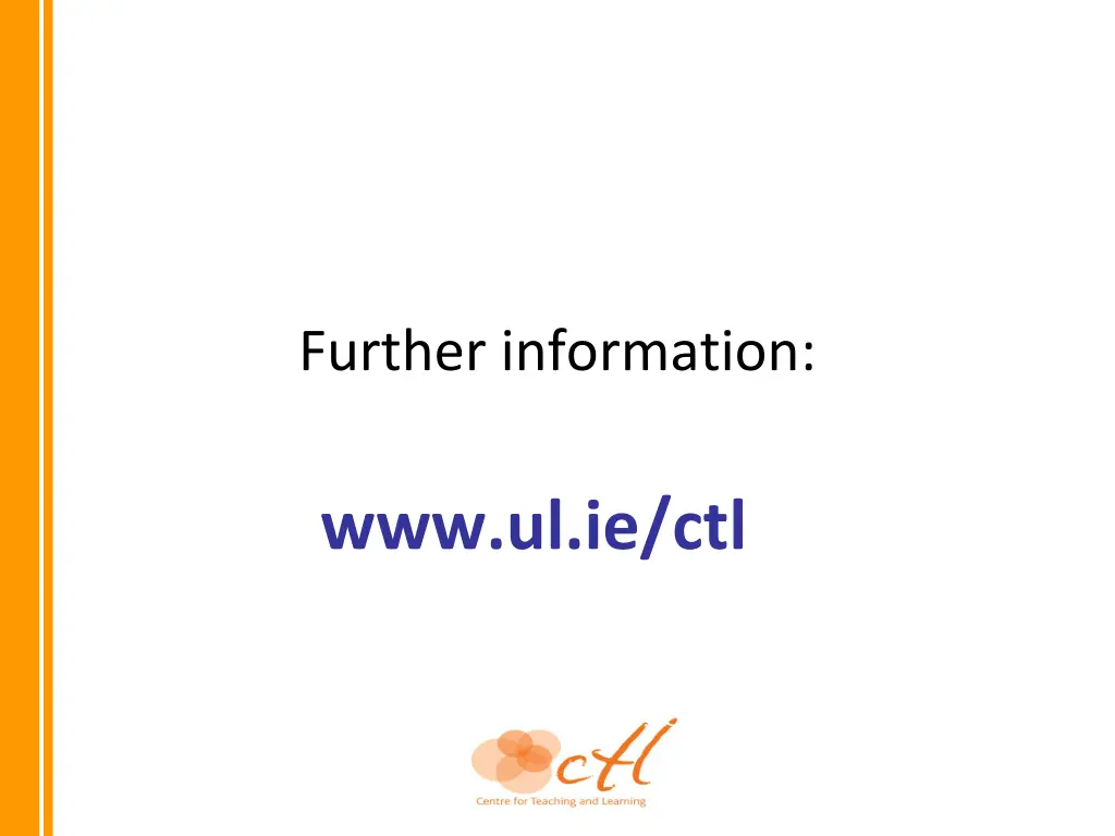 further information