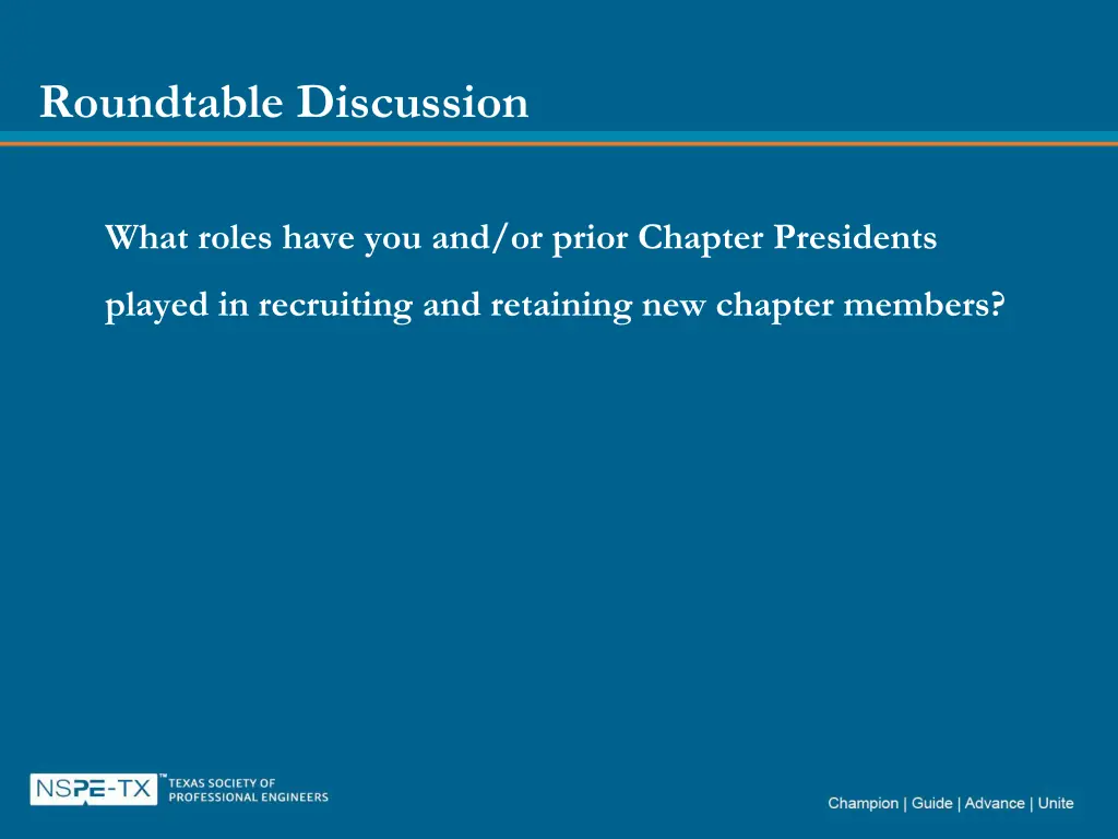 roundtable discussion 1