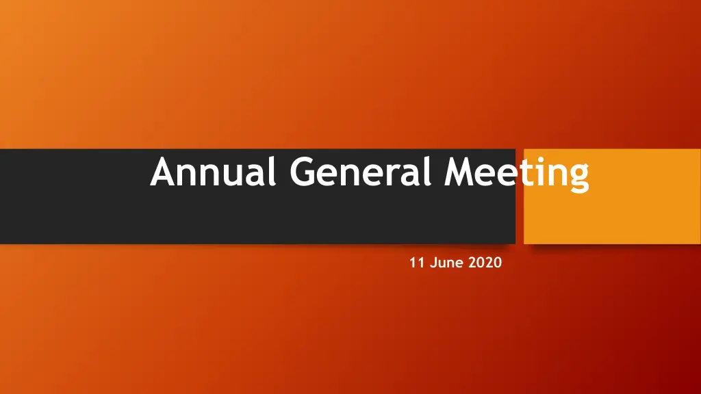 annual general meeting