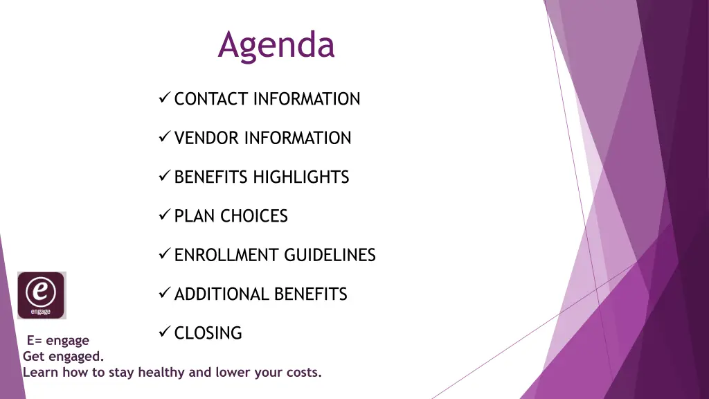 agenda