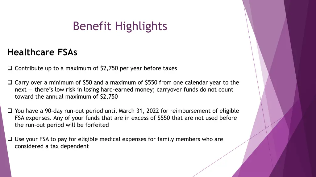 benefit highlights 2